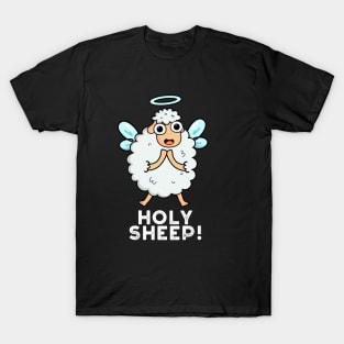 Holy Sheep Cute Animal Pun T-Shirt